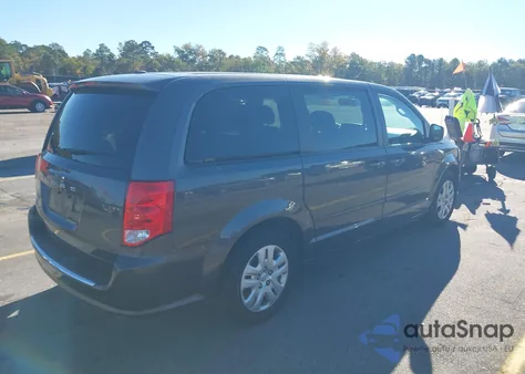 2017 Dodge Grand Caravan Se из США, поврежденный, VIN 2C4RDGBG4HR601234